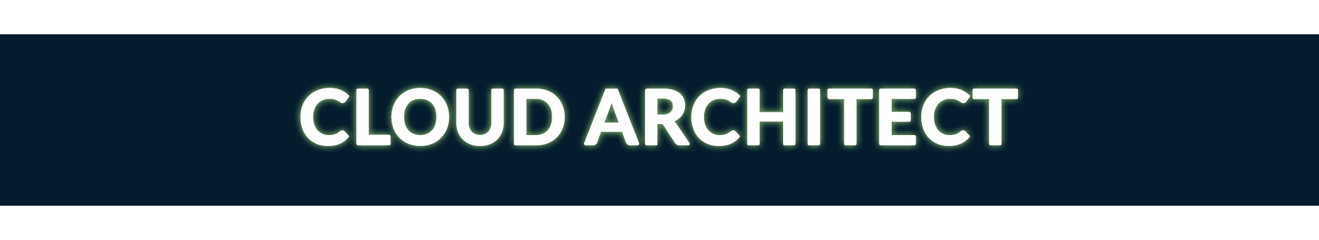 Cloud Architect Banner